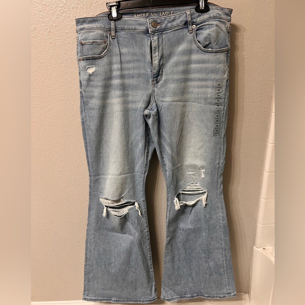 American Eagle Next Level Stretch - flair leg